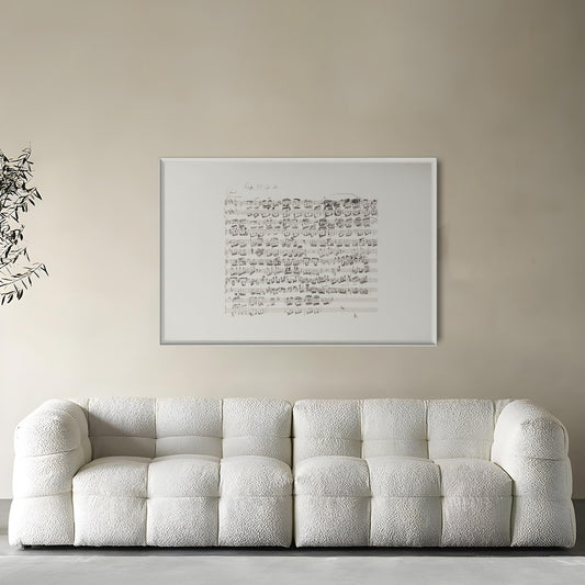Chopin Manuscript Print: Étude Op. 10 no.3