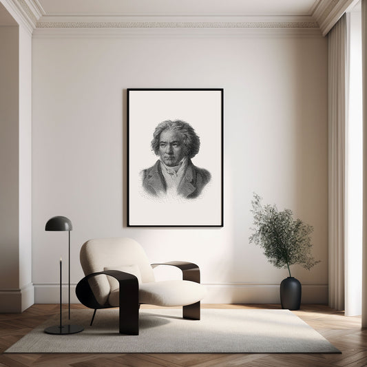 Beethoven Musician Print