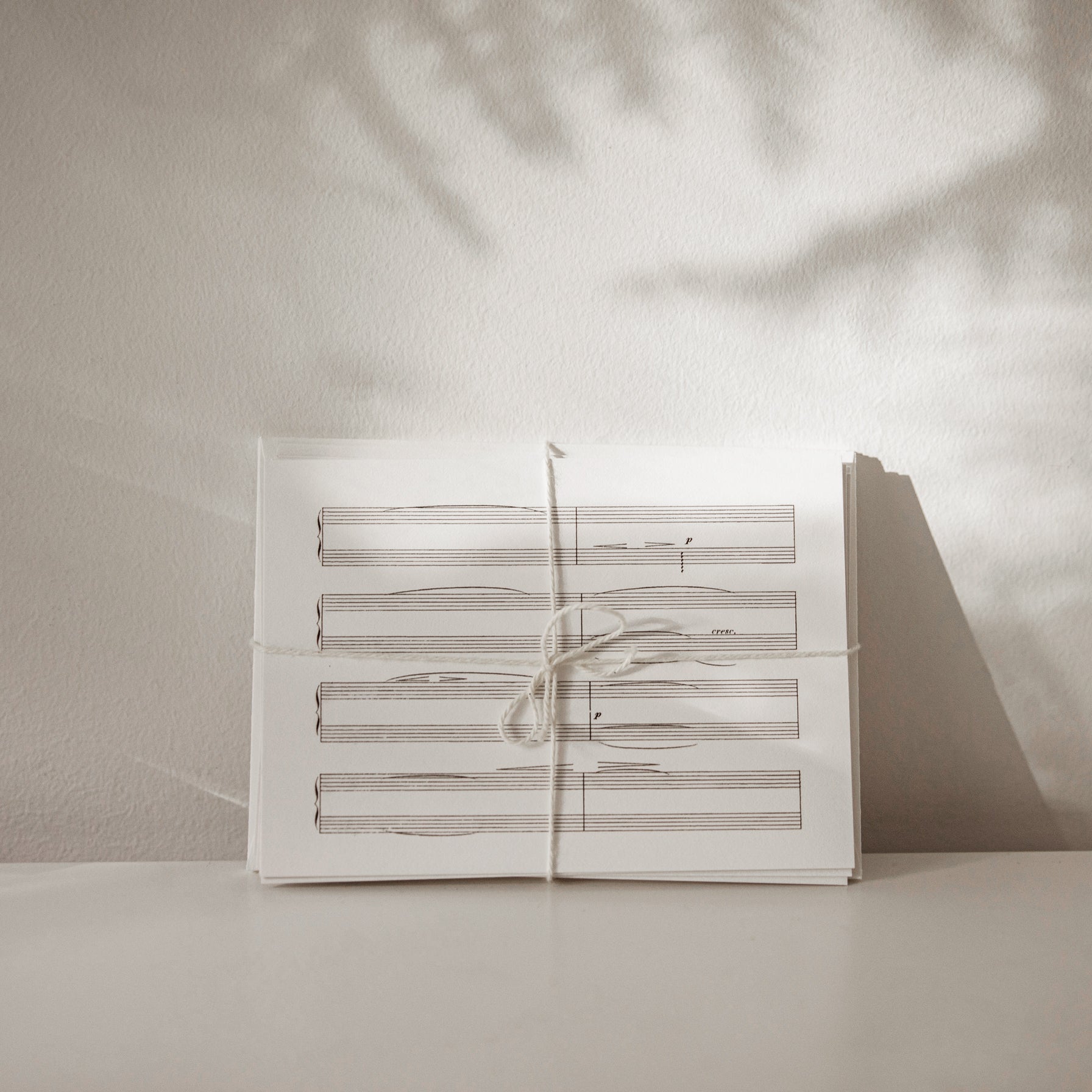 Music Notation Empty Score Sheet Music Blank Note Cards