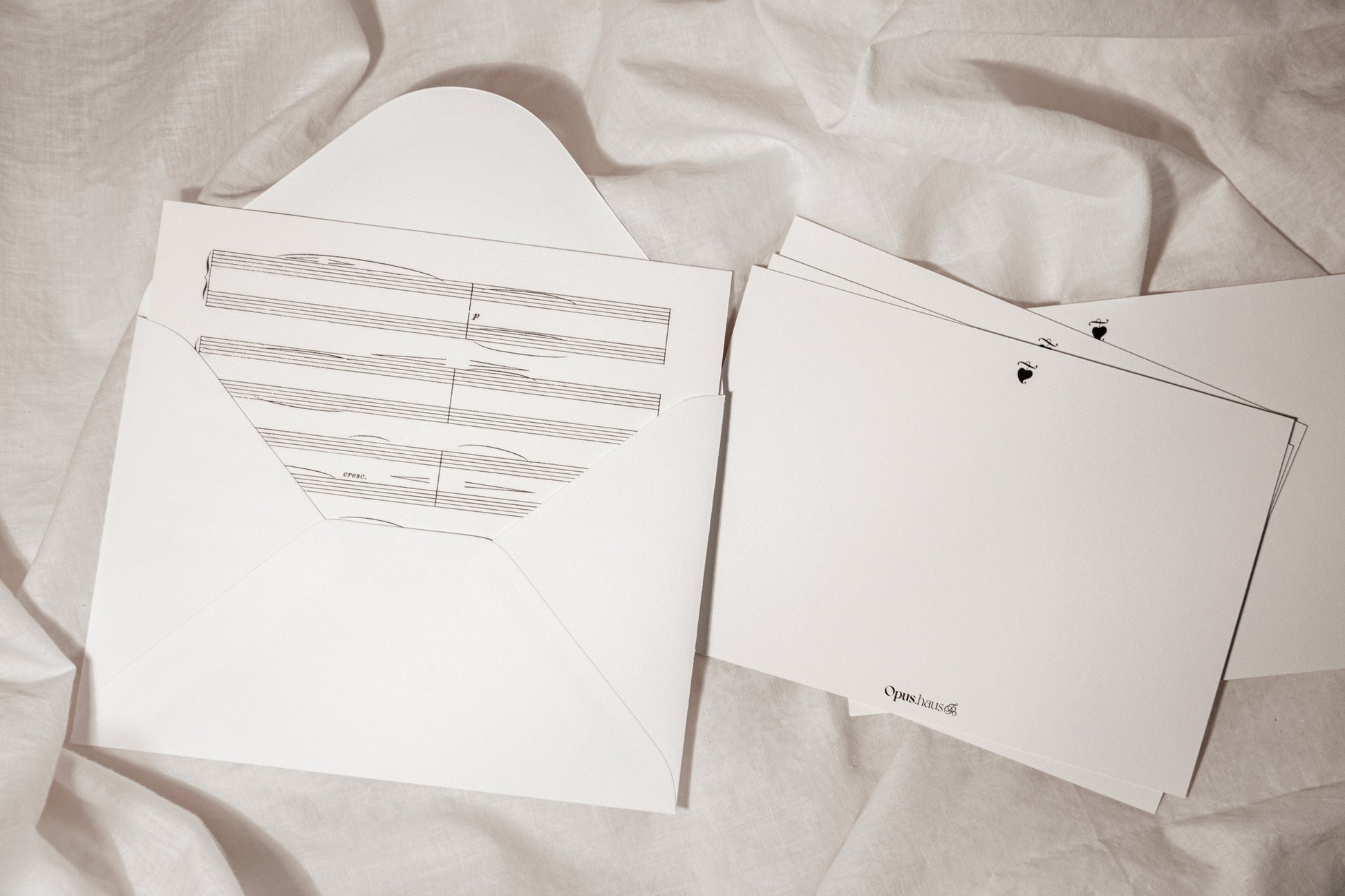 Music Notation Empty Score Sheet Music Blank Note Cards