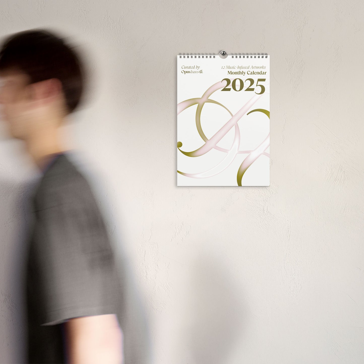 2025 Calendar for musicians and music lovers 