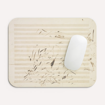 Mouse Pad, Chopin Polonaise Op.61 Manuscript