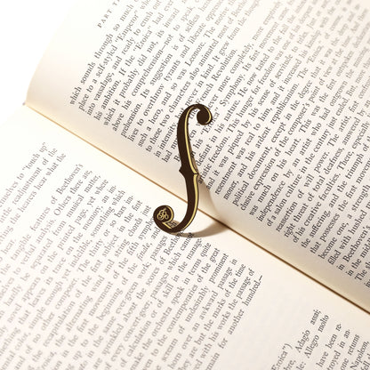 Violin violinst viola cello f-hole brass bookmark