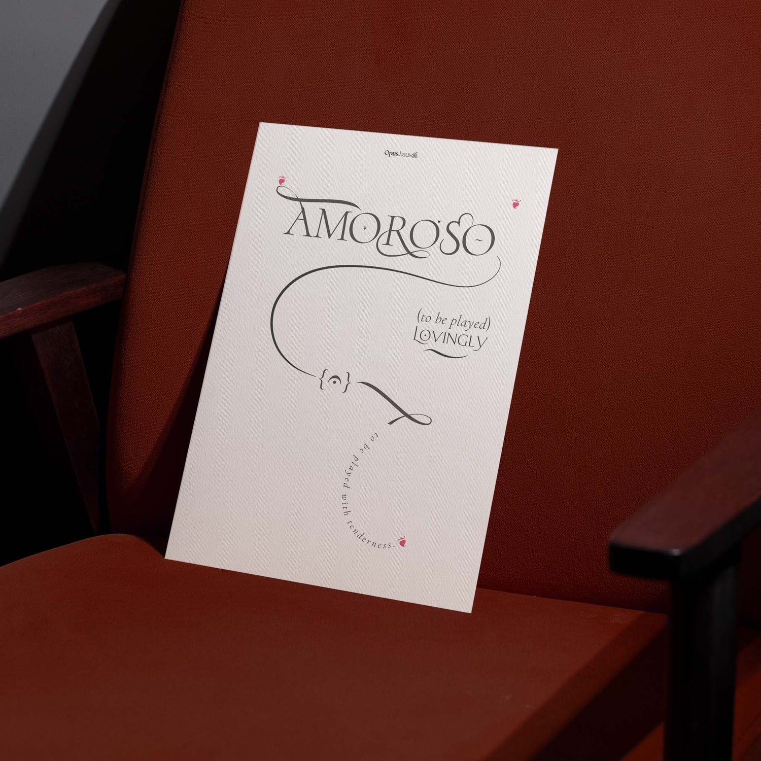 Amoroso Music Expression Poster