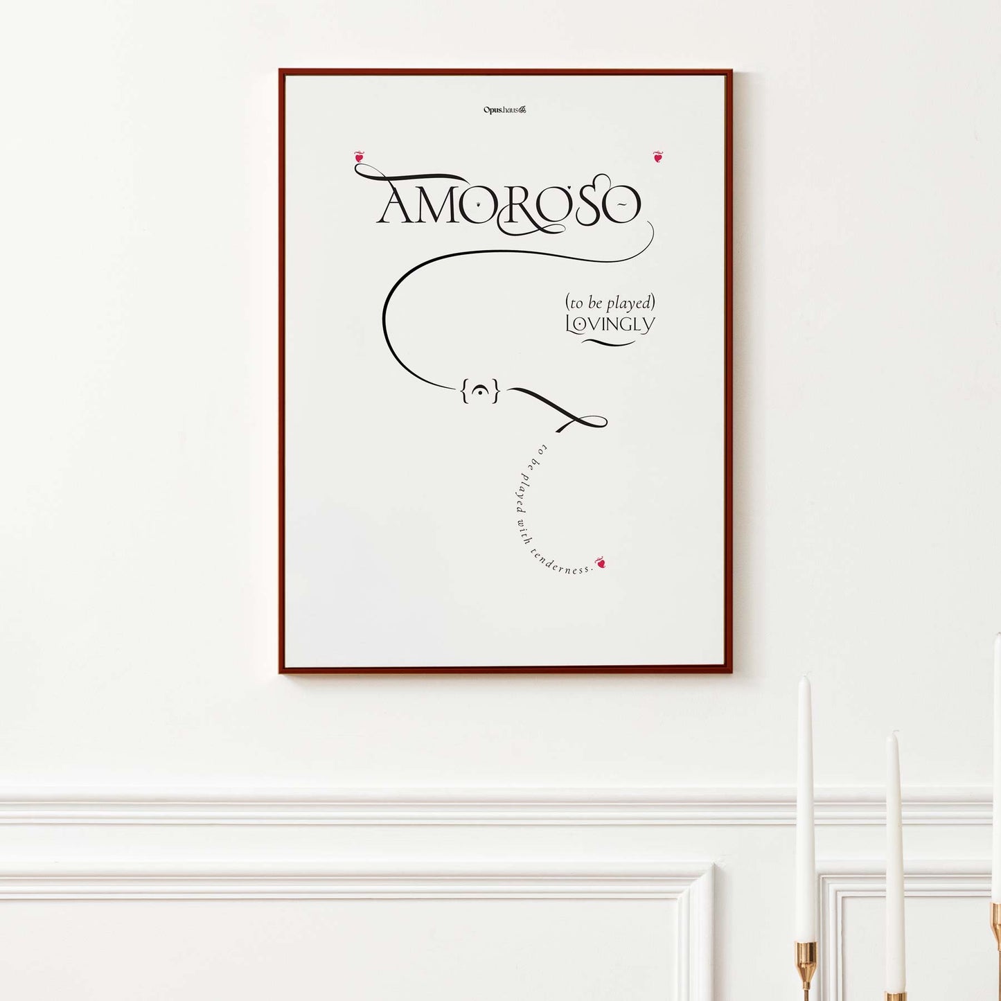 Amoroso Music Expression Poster